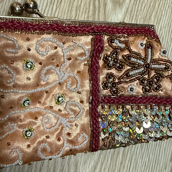 Embellished Beaded Clutch - Picture 5 of 6